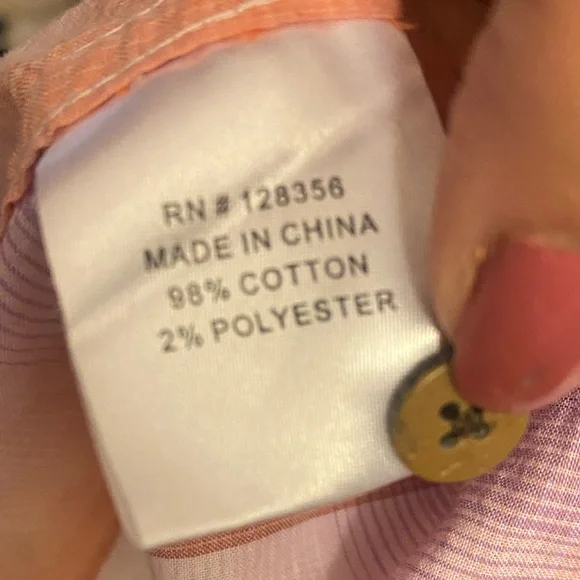 Italia Men's Multicolor Striped Button Down Shirt - Picture 3 of 10